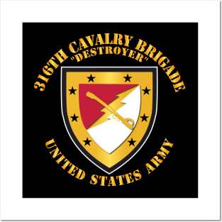 316th Cavalry Brigade - SSI Posters and Art